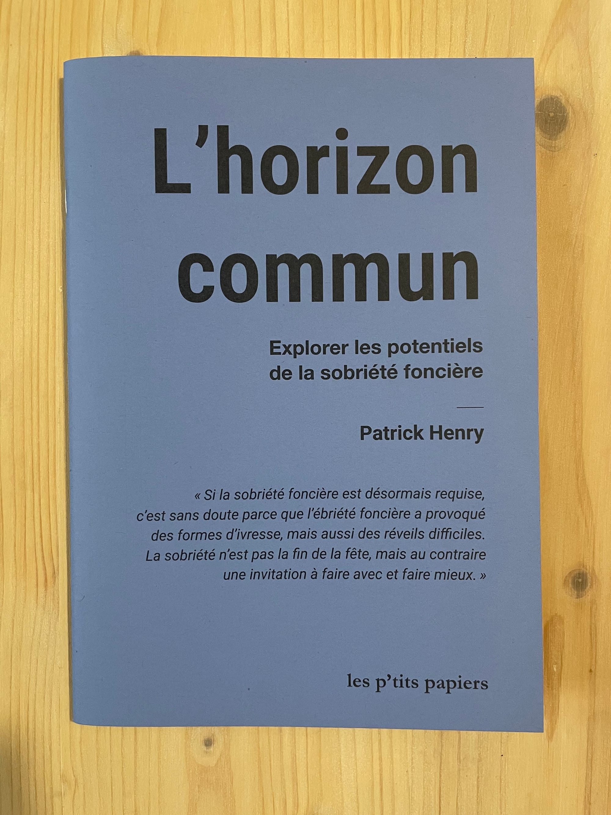 Couverture de la version papier