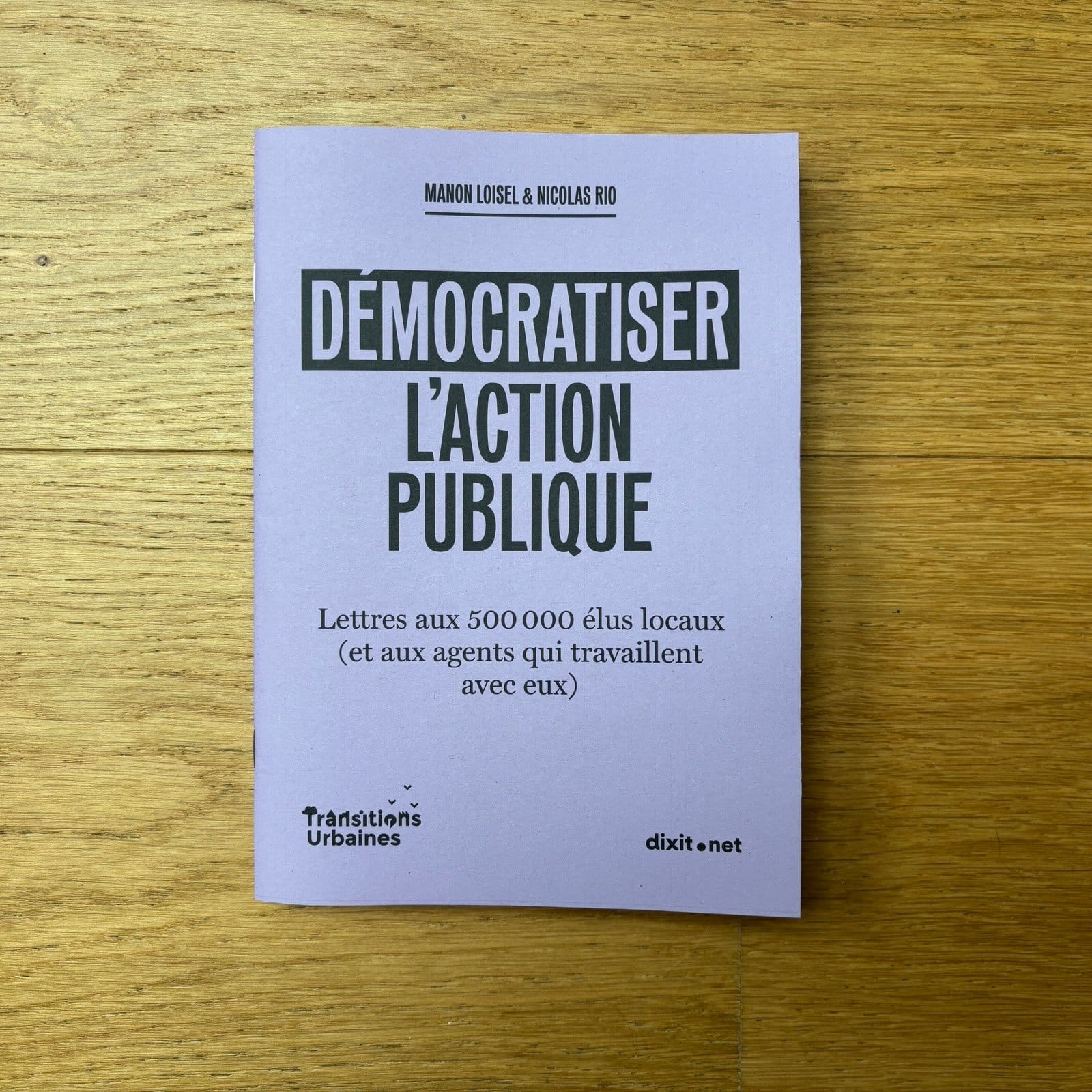 Couverture de la version papier