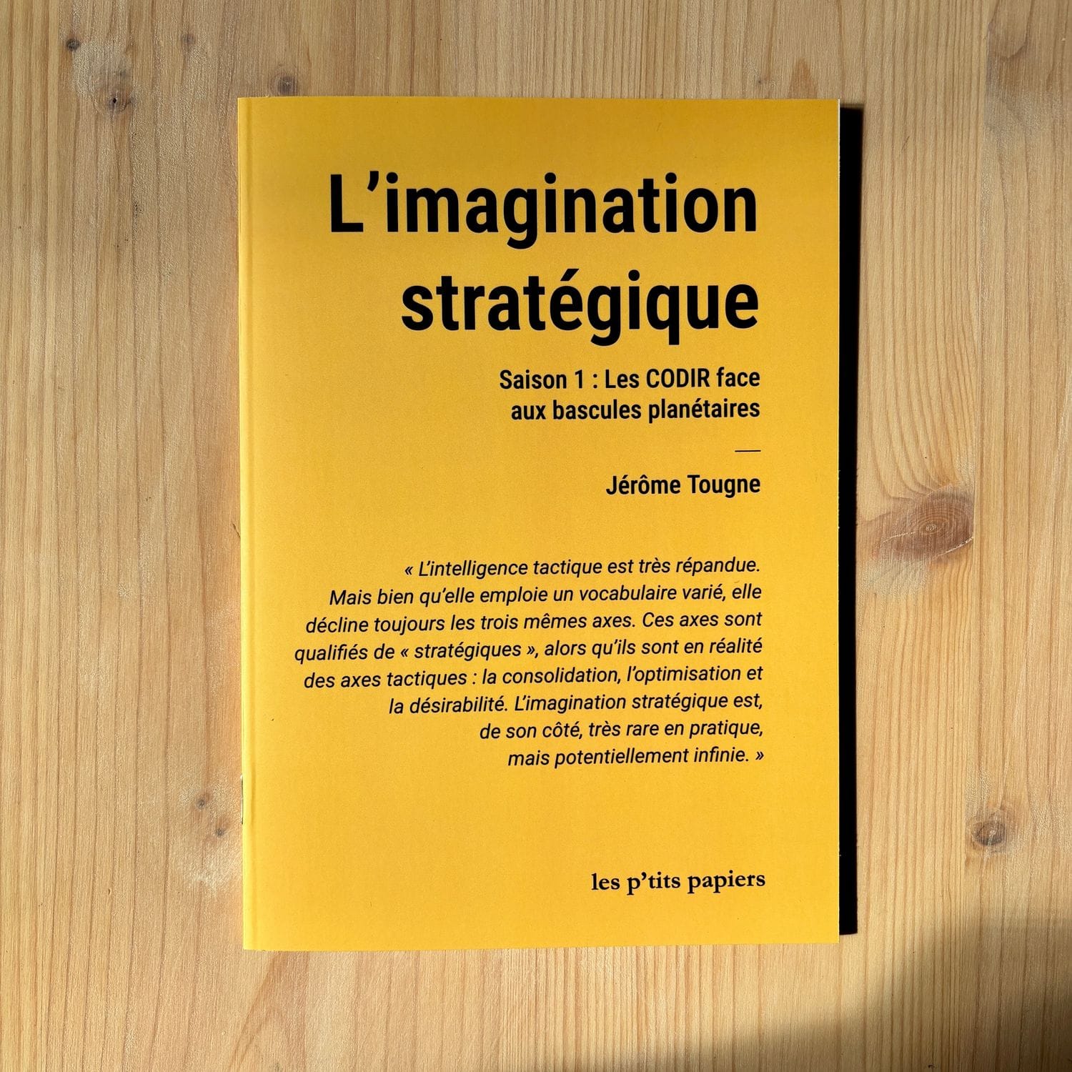 Couverture de la version papier