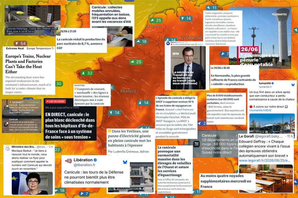🥵 Il ne faut pas gâcher cette canicule